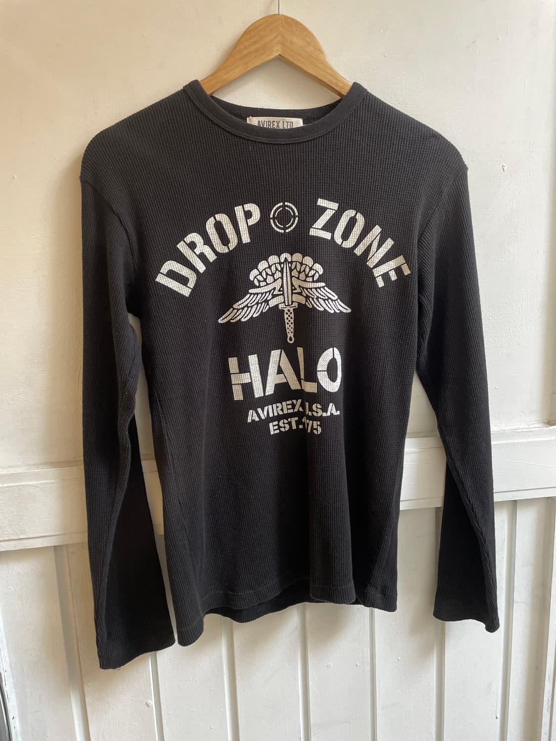 아비렉스 🪖U.S.ARMY 골지니트 티셔츠 상품이미지2