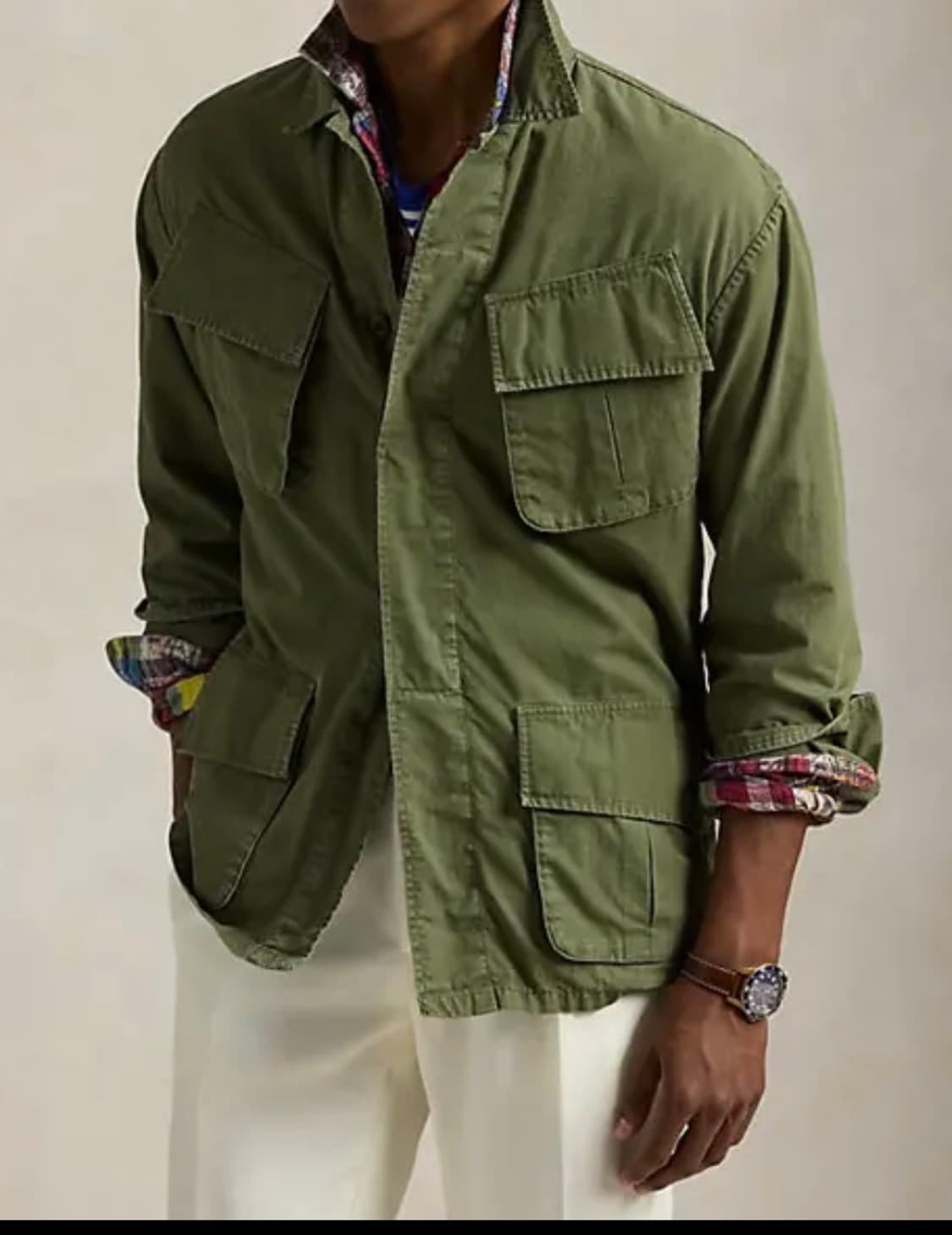 폴로/립스탑 퍼티그 자켓/ L(100-105) 상품이미지1