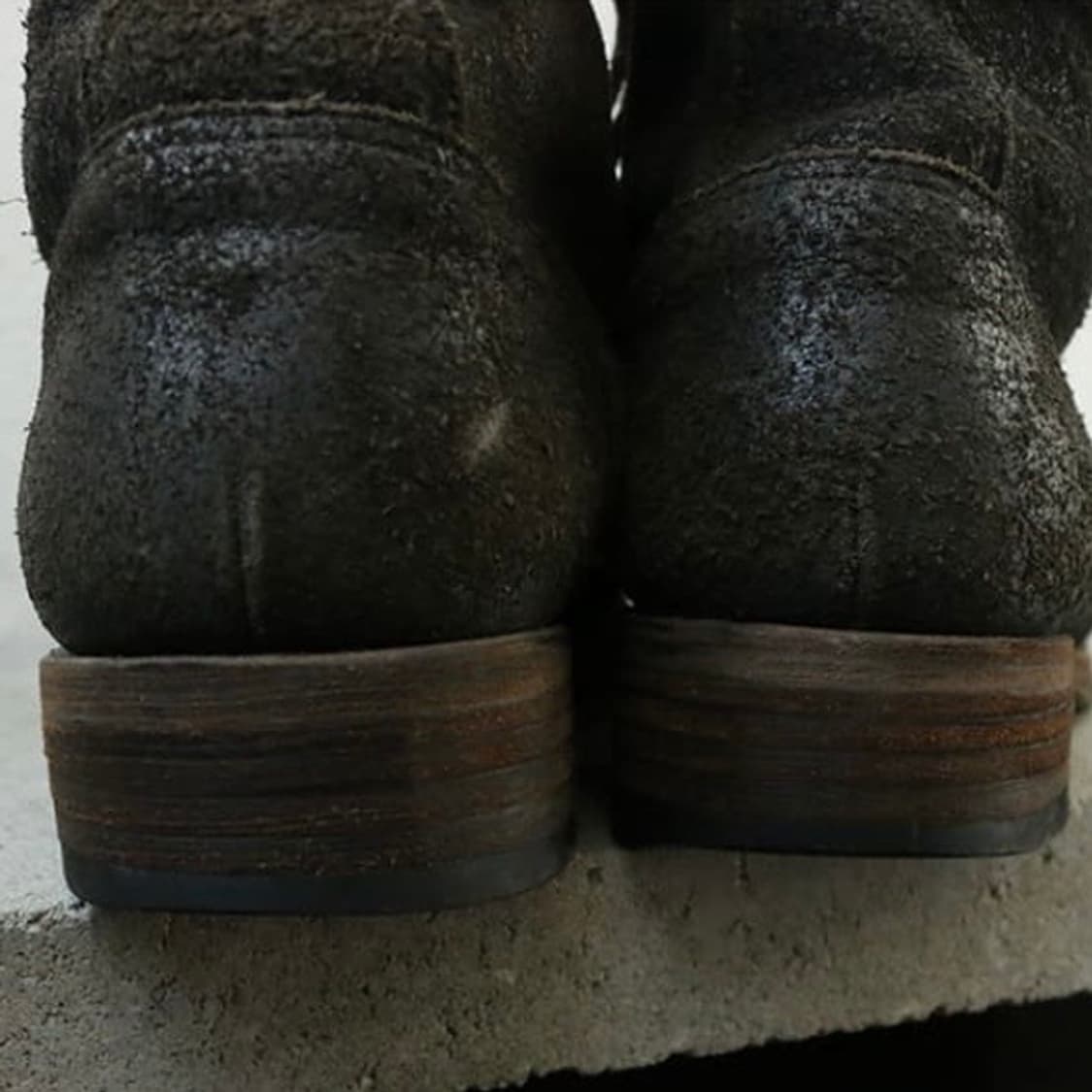 빈티지 스웨이드 컴뱃 부츠 상품이미지8