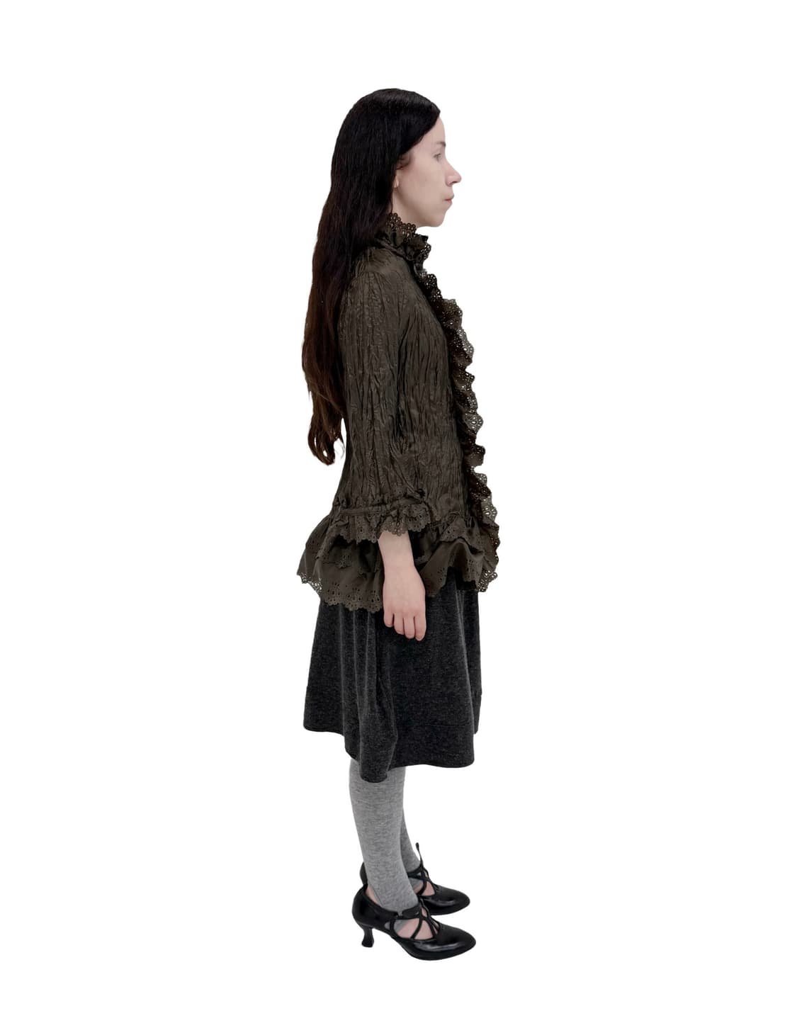 애옹쓰 eonts Uls Mountain Skirt - Charcoal  상품이미지2