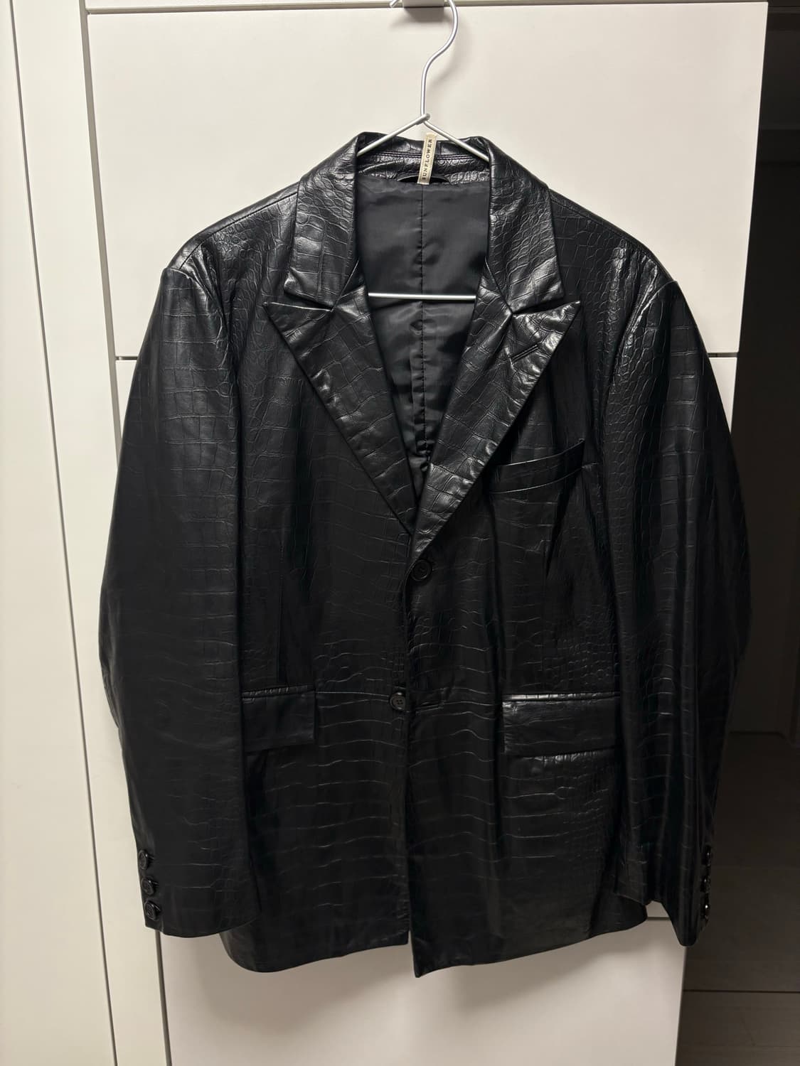 SUNFLOWER 선플라워 레더 블레이져 가죽 자켓 48(100) 상품이미지1