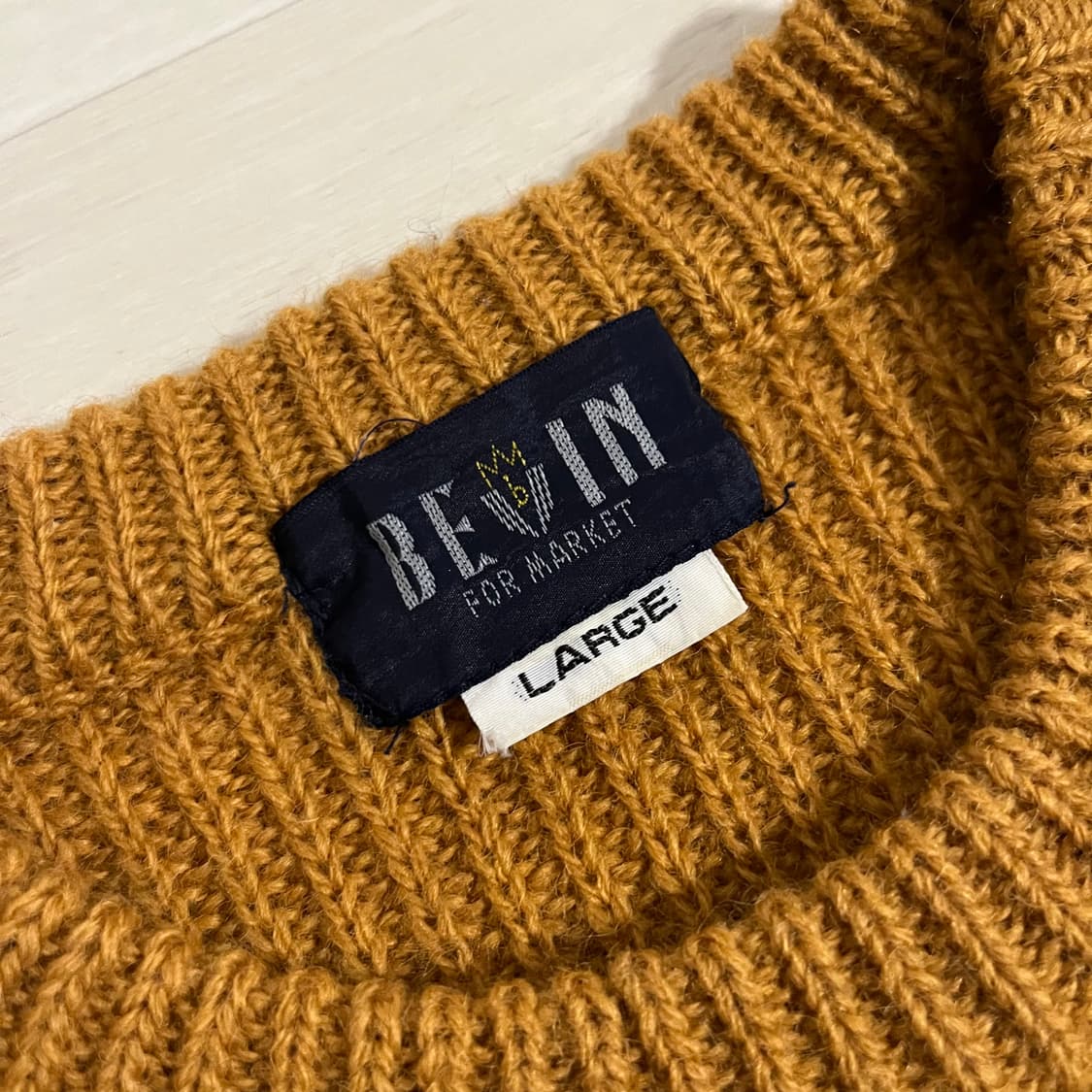 JPN . 코만도 엘보패치 니트 상품이미지5