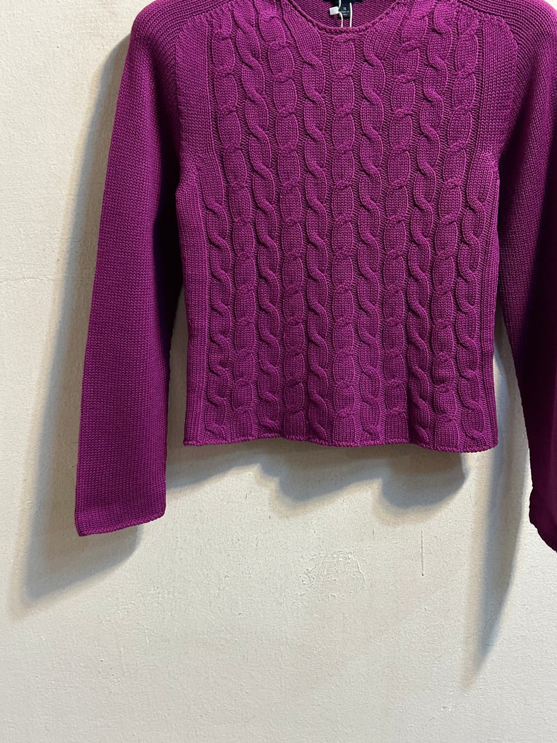 버버리 케이블 니트 스웨터 상품이미지3