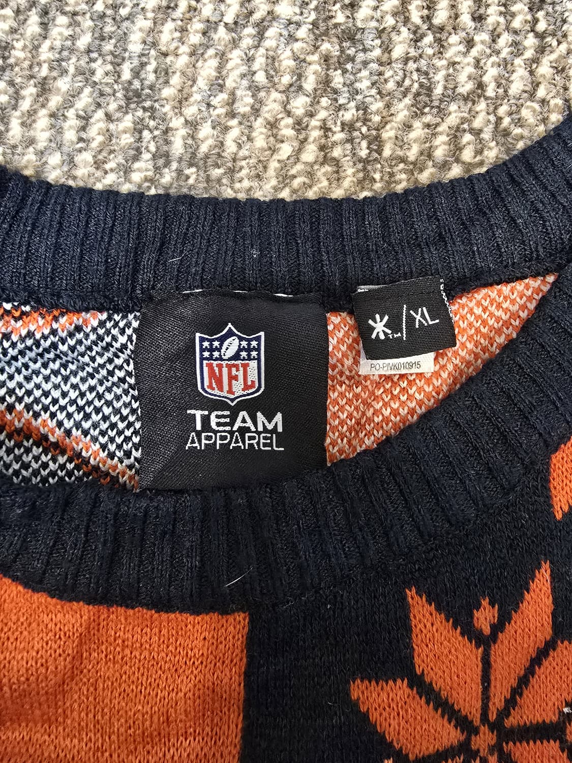 NFL 시카고 베어스 어글리 크리스마스 스웨터 니트 X/XL  상품이미지2