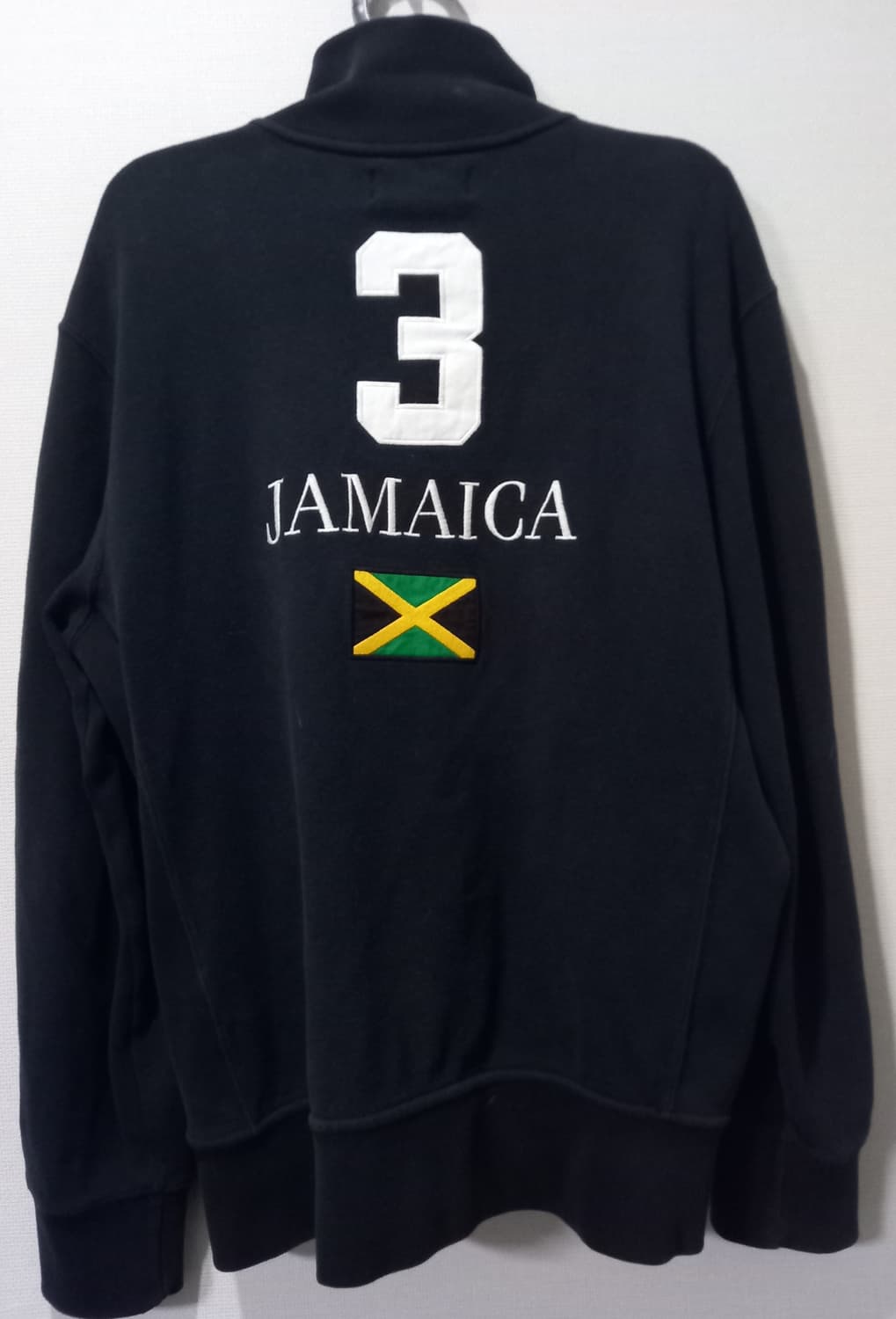 폴로 POLO 빅포니 자메이카 국기 집업 블랙 100/L 상품이미지2