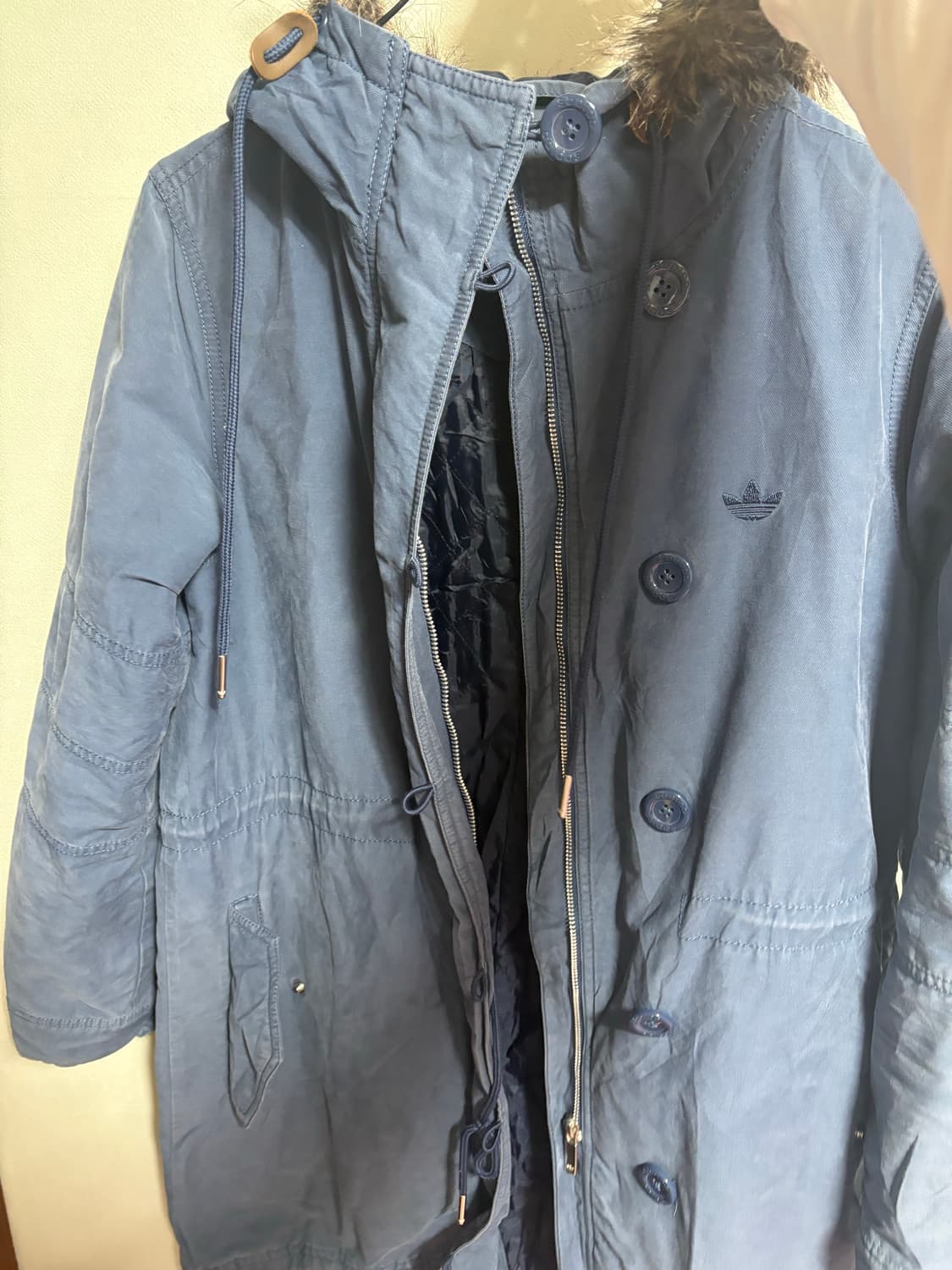 차일드 매거진 빈티지 아디다스 코트 패딩 상품이미지2