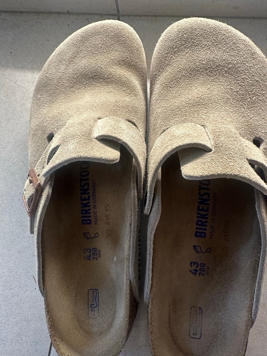 버켄스탁 보스턴 타우페 43(280) 상품이미지4