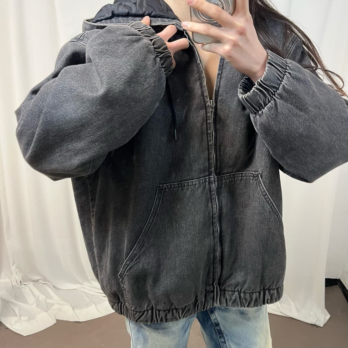 GAP Denim Hood Jacket 상품이미지3