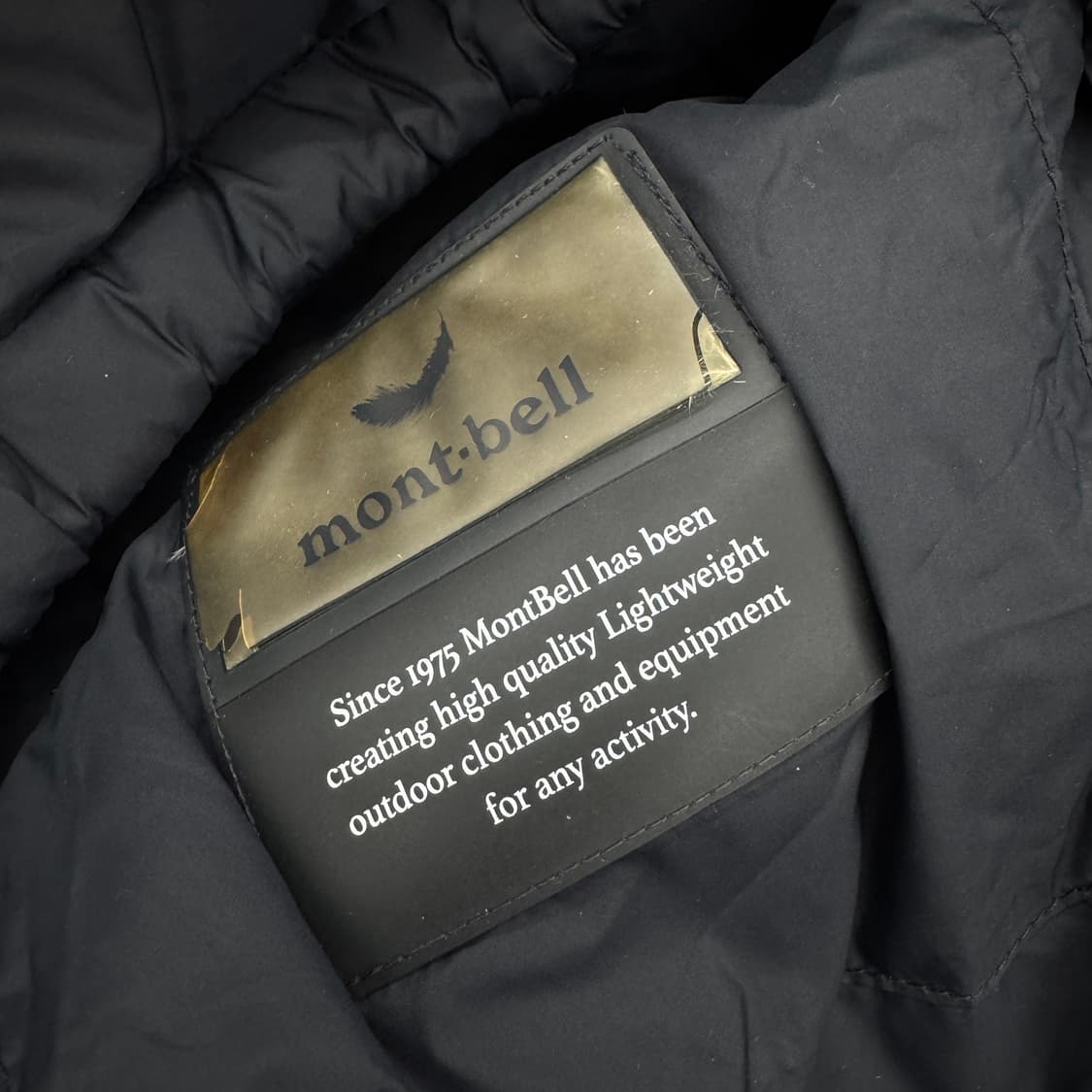 몽벨 고프코어 나일론 구스다운 경량패딩 상품이미지10