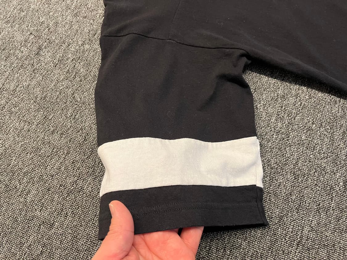 [90~95] 빔즈 브이넥 반팔티 S  상품이미지3