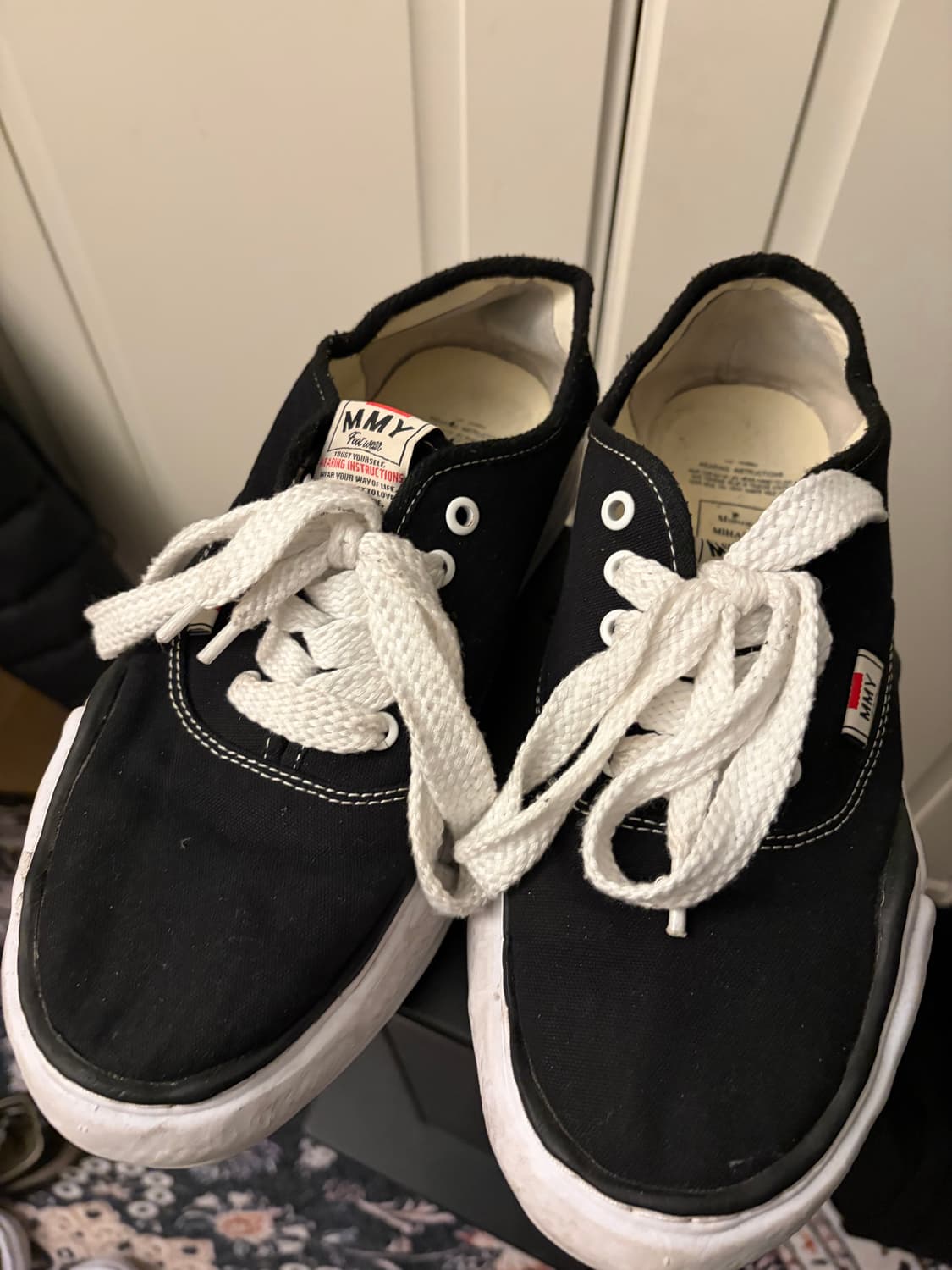 메종 미하라 야스히로 베이커 OG 솔 캔버스 로우 상품이미지1