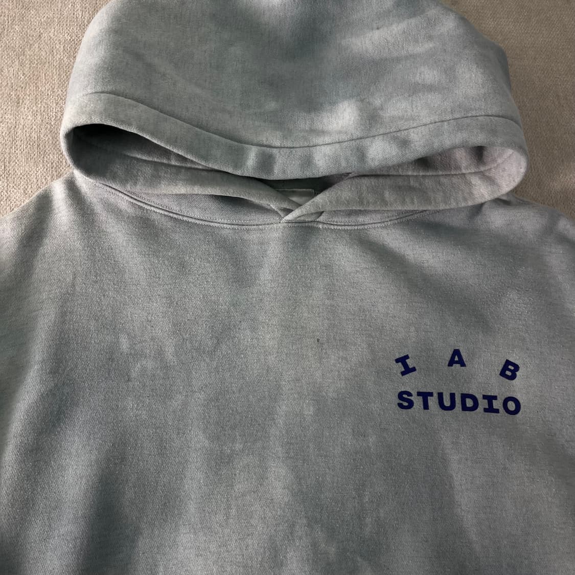 105 아이앱스튜디오 피그먼트 타이다이 스카이블루 후드티  상품이미지3