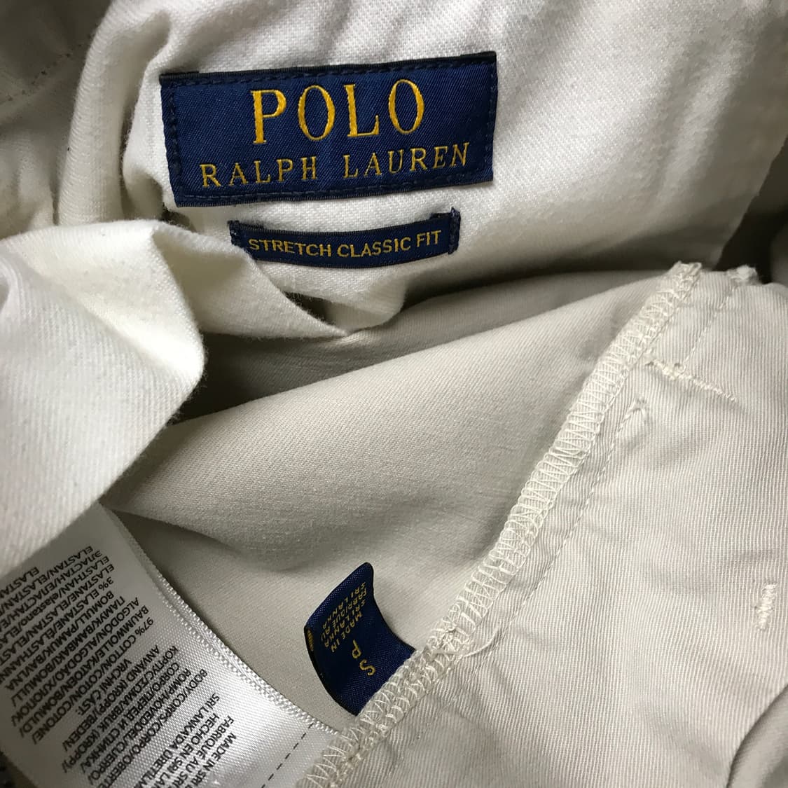 폴로 랄프로렌 포니 반바지 베이지 S 상품이미지6