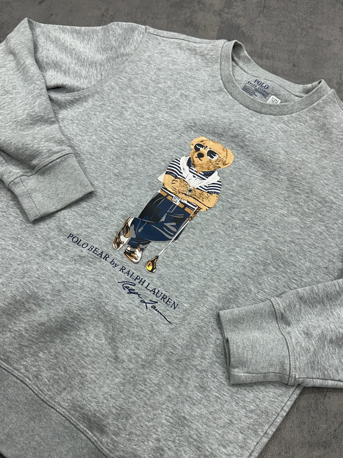 폴로 랄프로렌 베어 맨투맨 상품이미지2