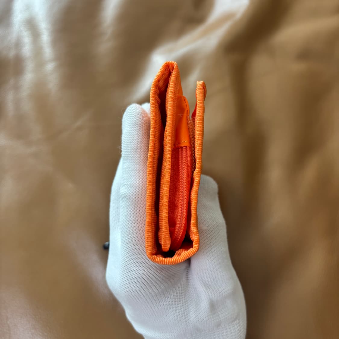 PORTER 포터 캡슐 월렛 지갑 오렌지 (스트랩 포함) 상품이미지9