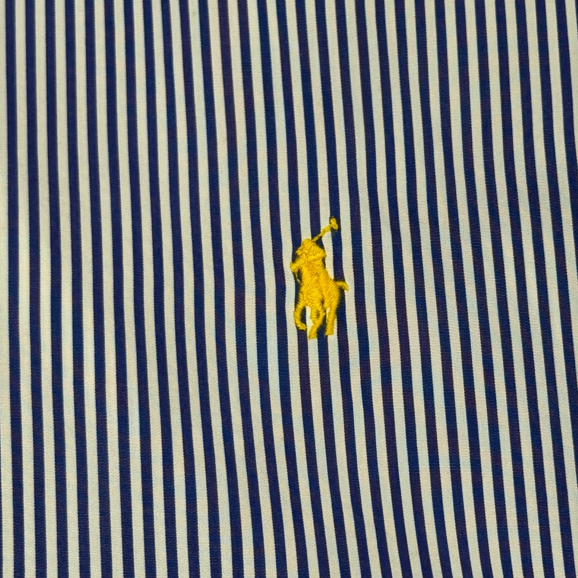 L) 폴로 랄프로렌 클래식 블루 스트라이프 포플린 셔츠 상품이미지4