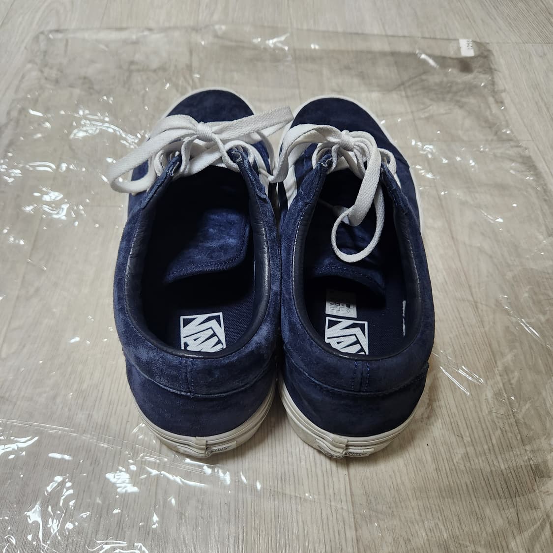 반스 올드스쿨 네이비 스웨이드 275mm 상품이미지2