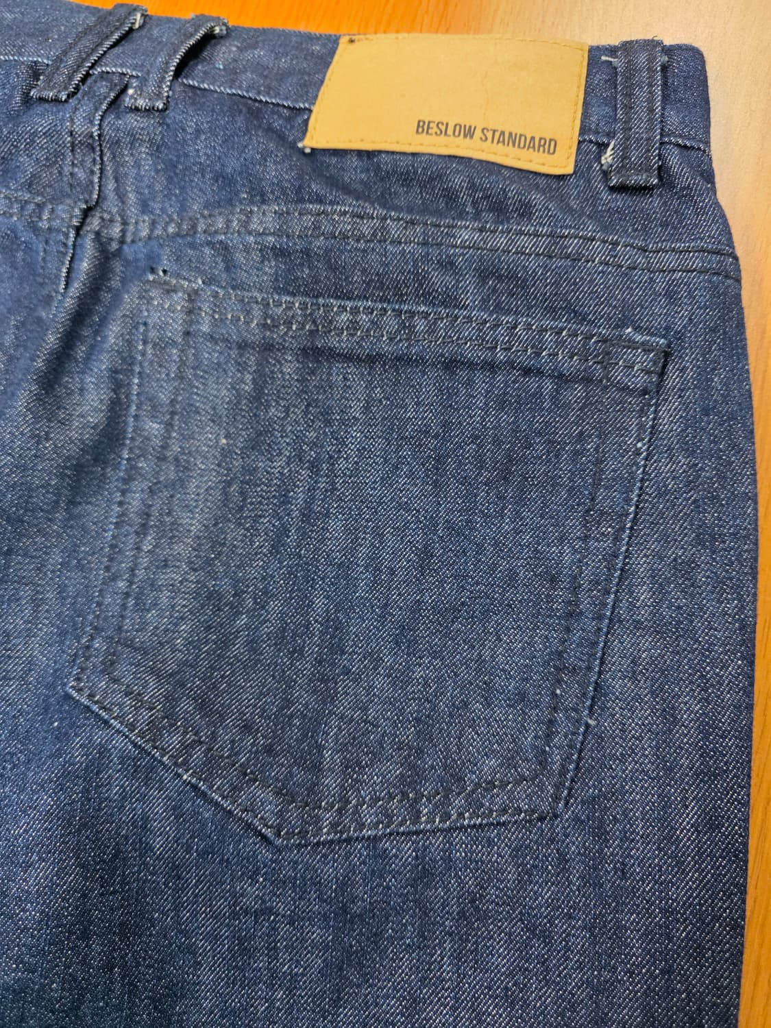 비슬로우 인디고 데님 팬츠 진청 바지 상품이미지6