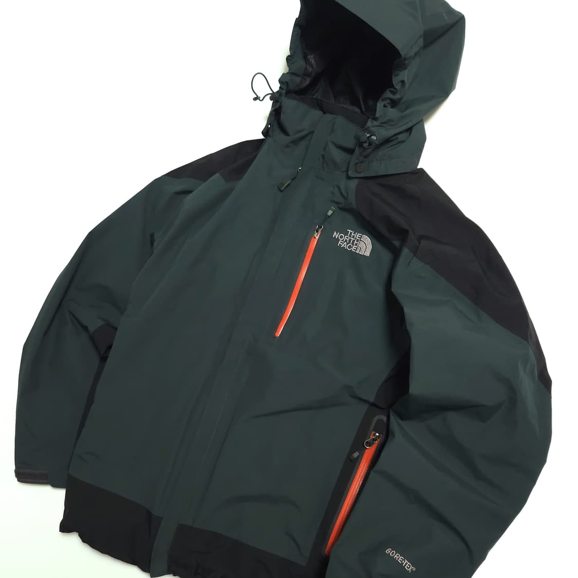 노스페이스 고프코어 고어텍스 바람막이 자켓 다크그린 상품이미지2