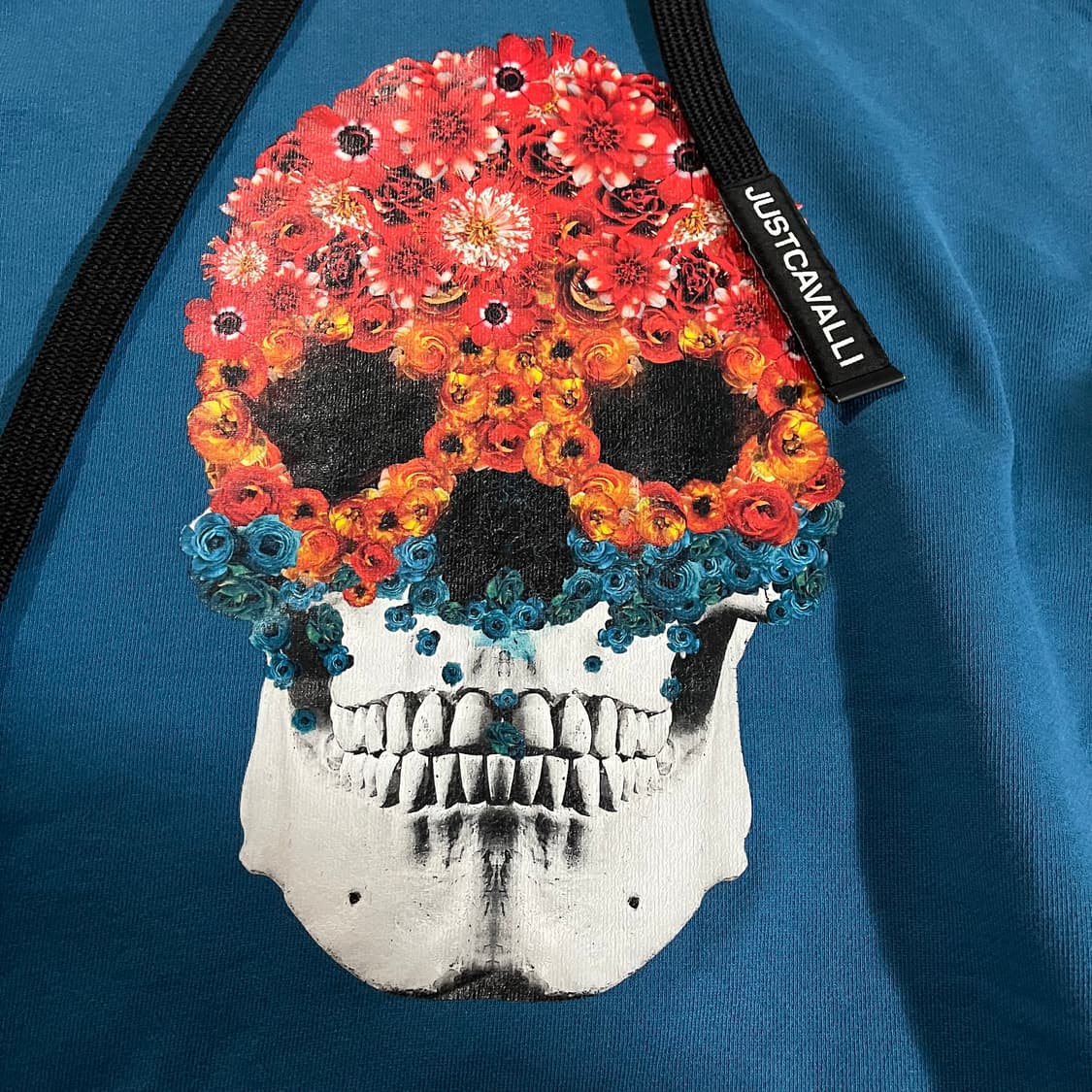 [105] 저스트까발리 스컬 후드티 상품이미지7