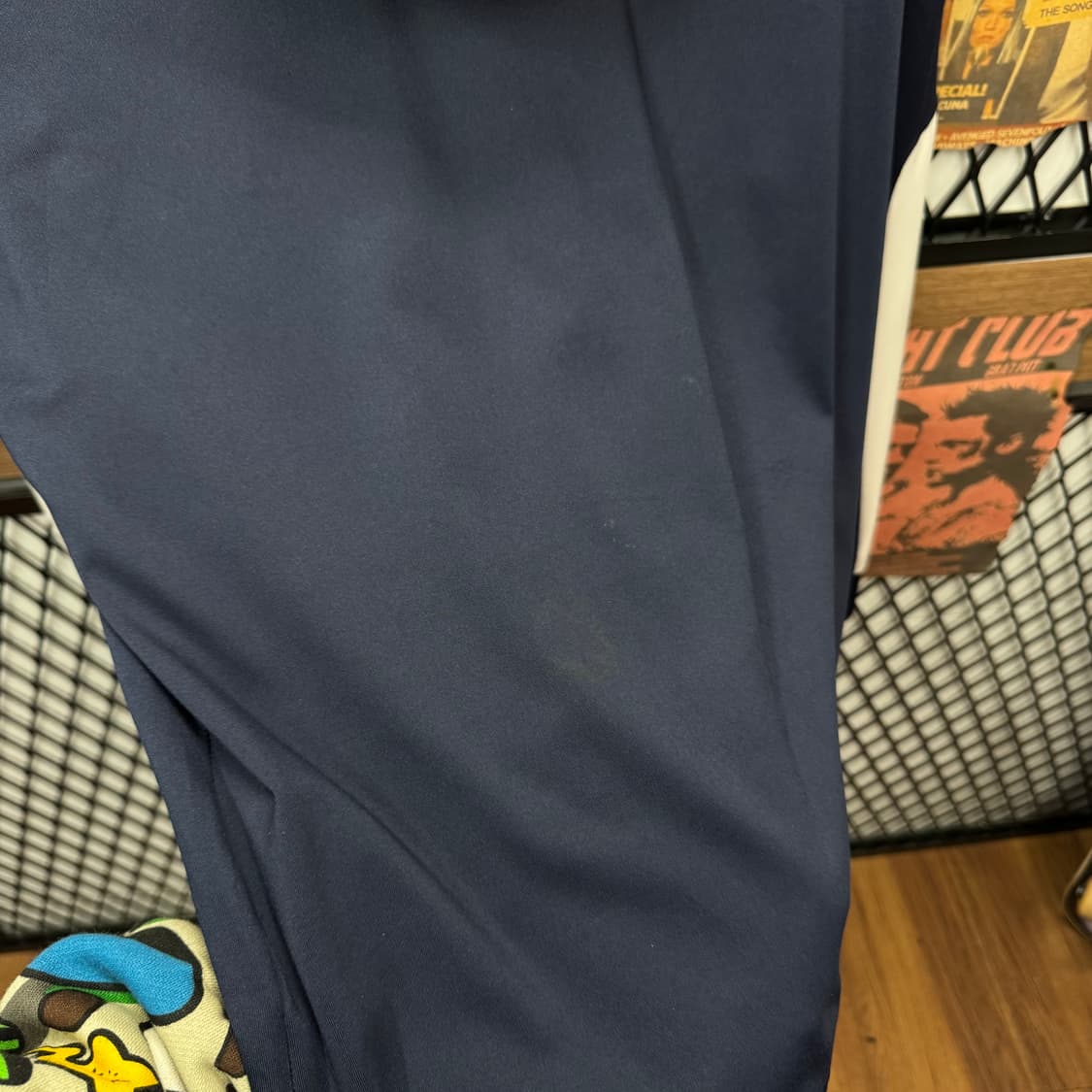 나이키 에어 후드 트랙 자켓 전면 스우시 로고 포인트 네이비 화이트 상품이미지10