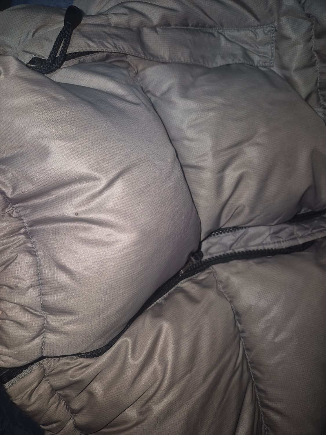 눕시 센터로고 700 그레이 L 상품이미지6