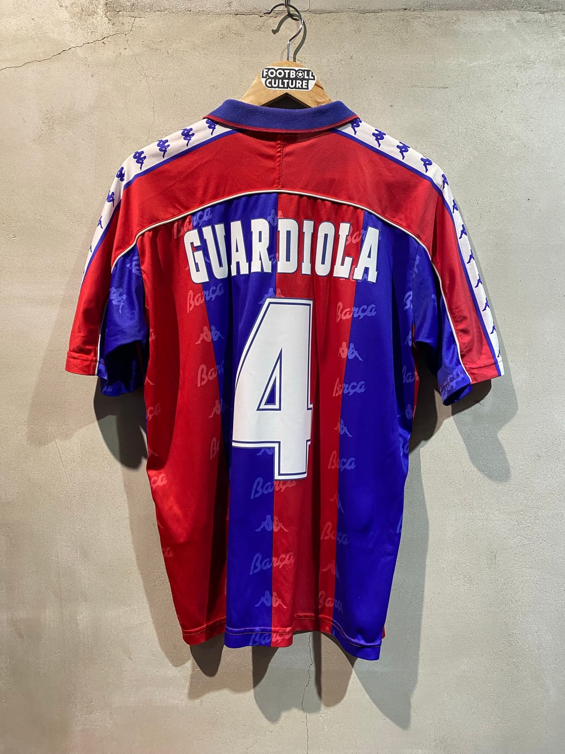 92-94 바르셀로나 펩과르디올라 홈 유니폼 상품이미지6