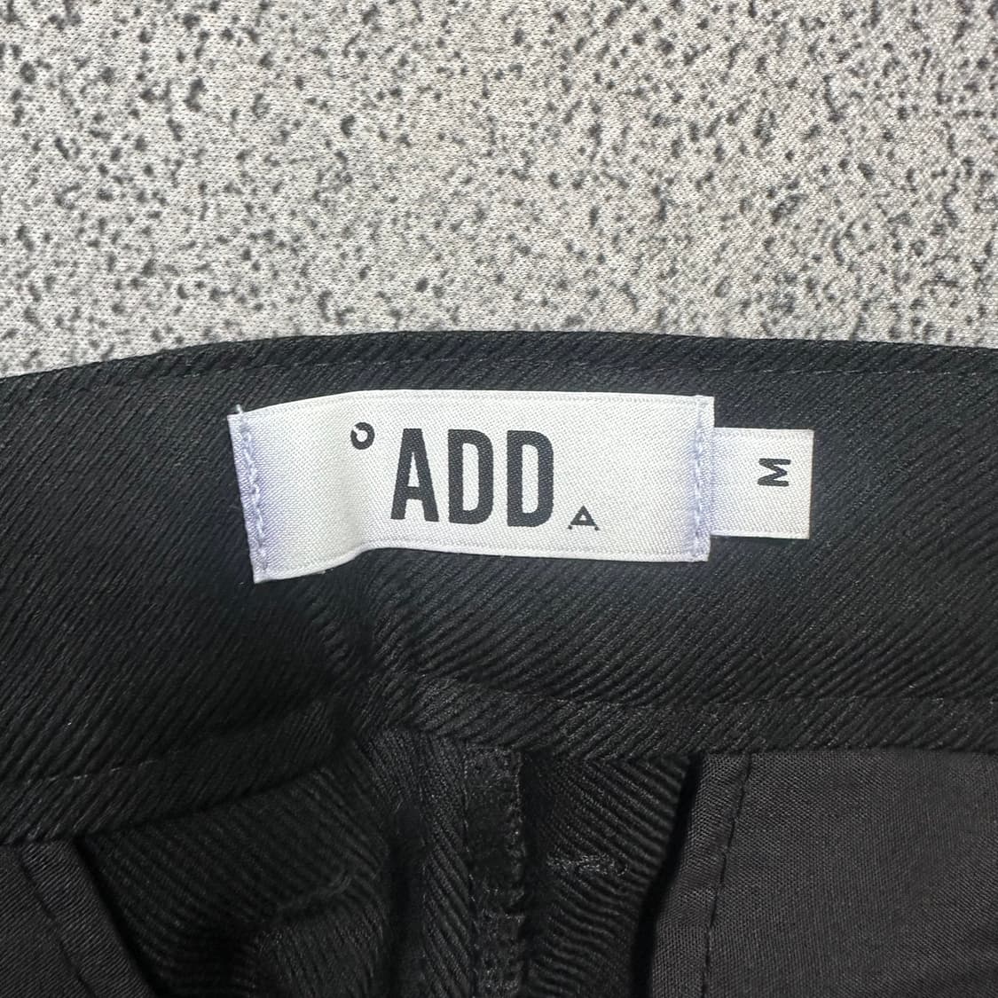 ✨ (바배) ADD 에드 블랙 사이드 패턴 와이드 슬랙스  상품이미지3