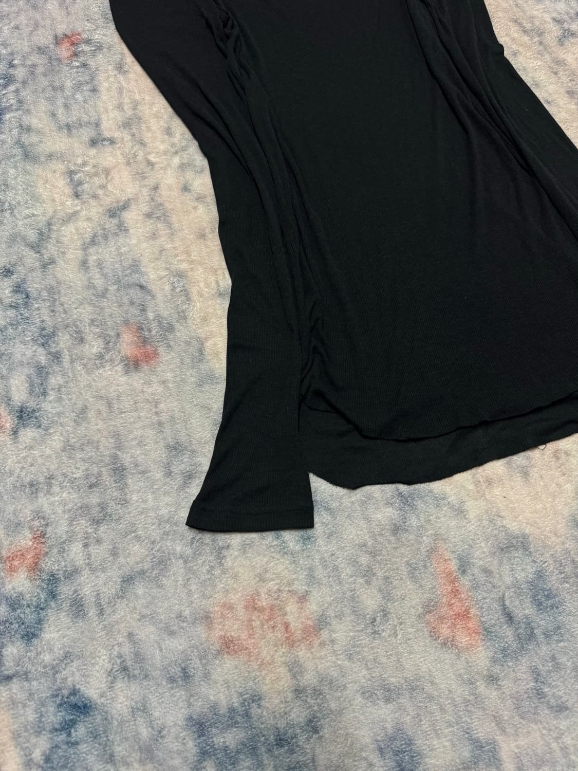 Ann demeulemeester rayon ribbed cut sew 상품이미지5
