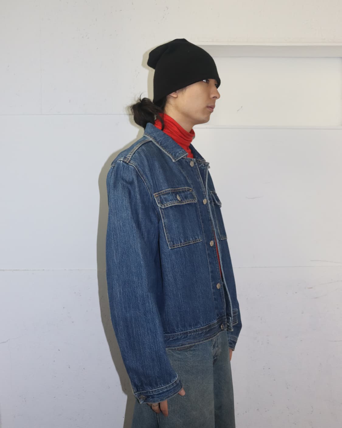 아워레가시 블루 워시 데님 자켓 상품이미지2