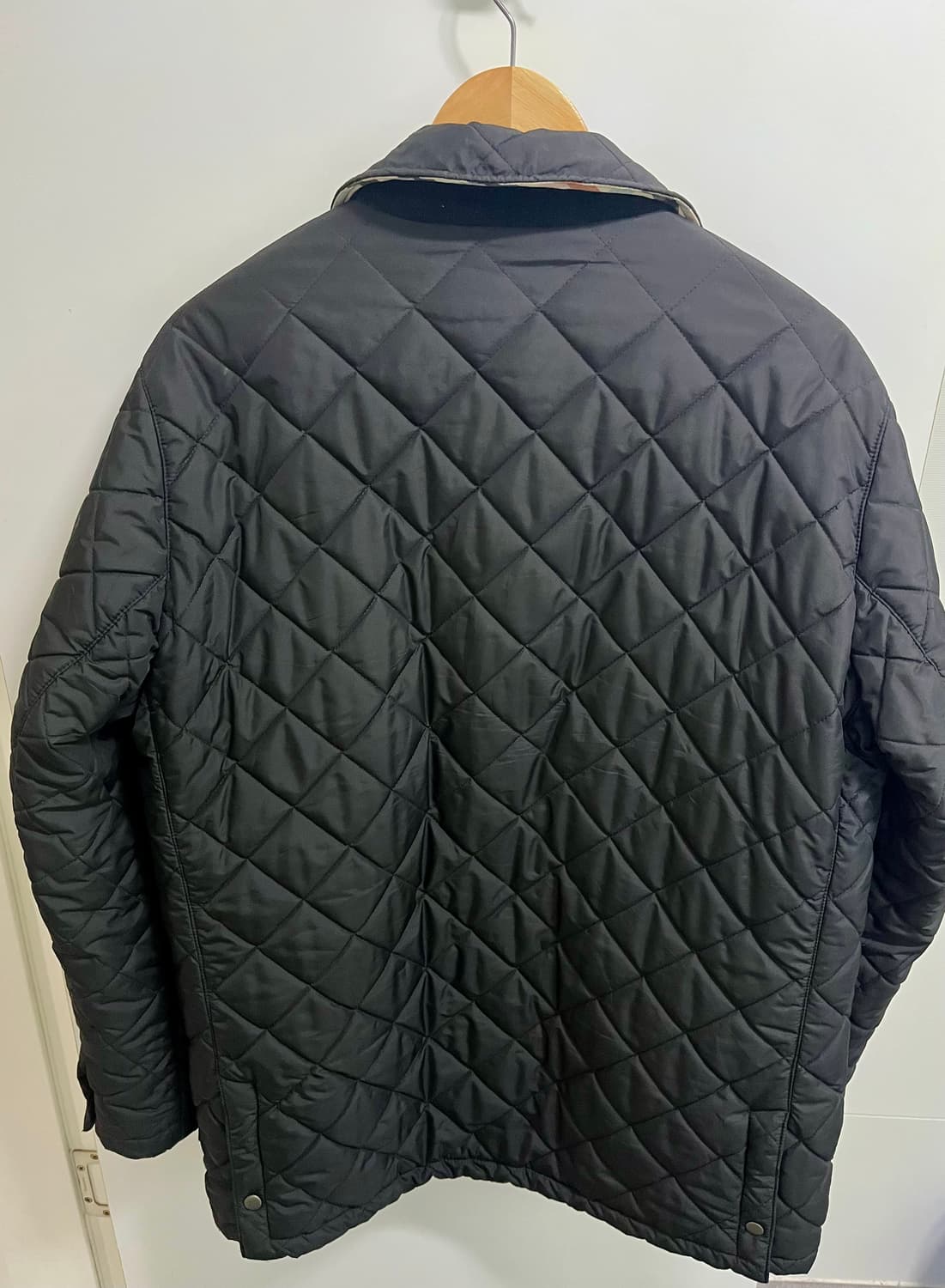 닥스 오버핏 퀼팅자켓 블랙 상품이미지8