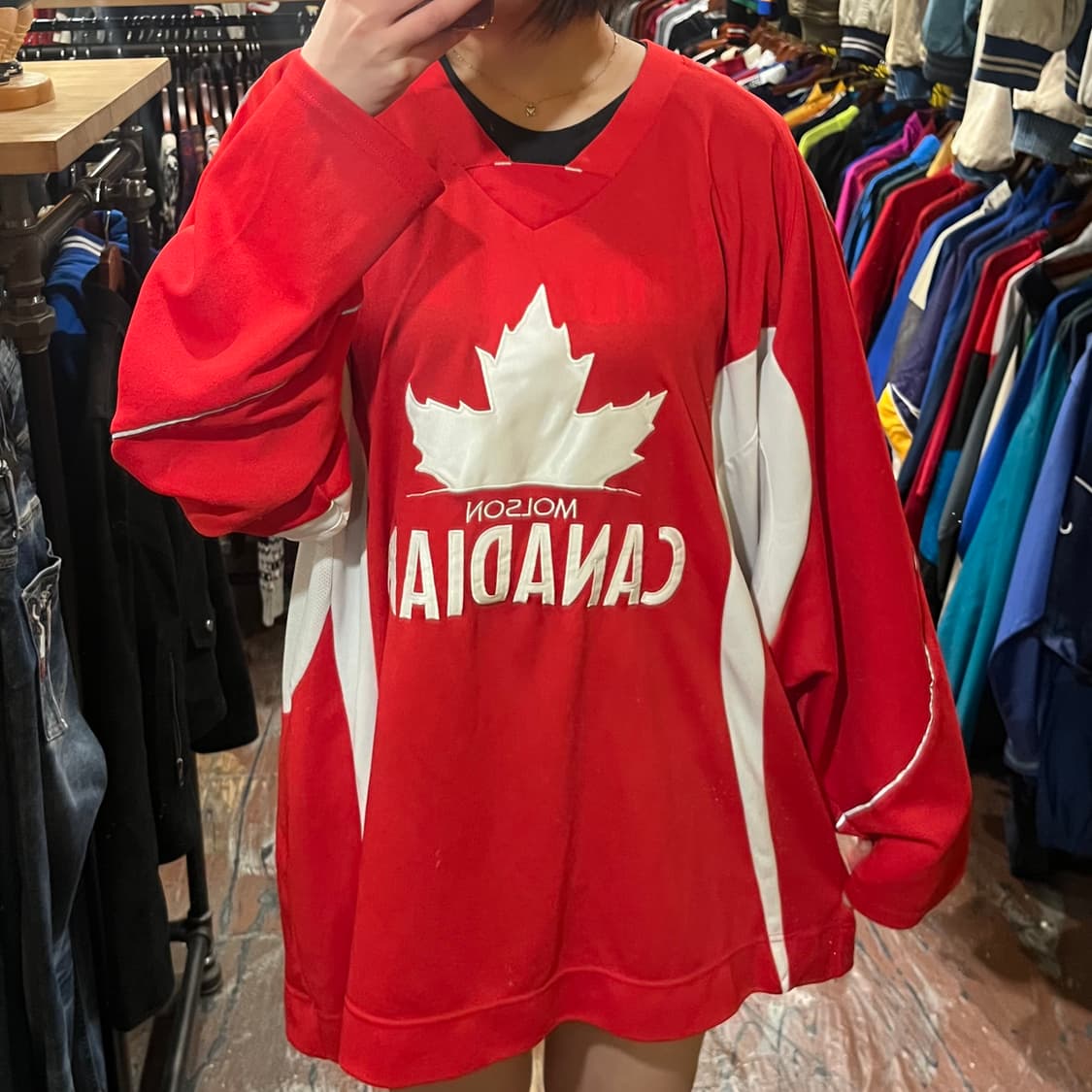 [HI] NFL 긴팔져지 레드 상품이미지2