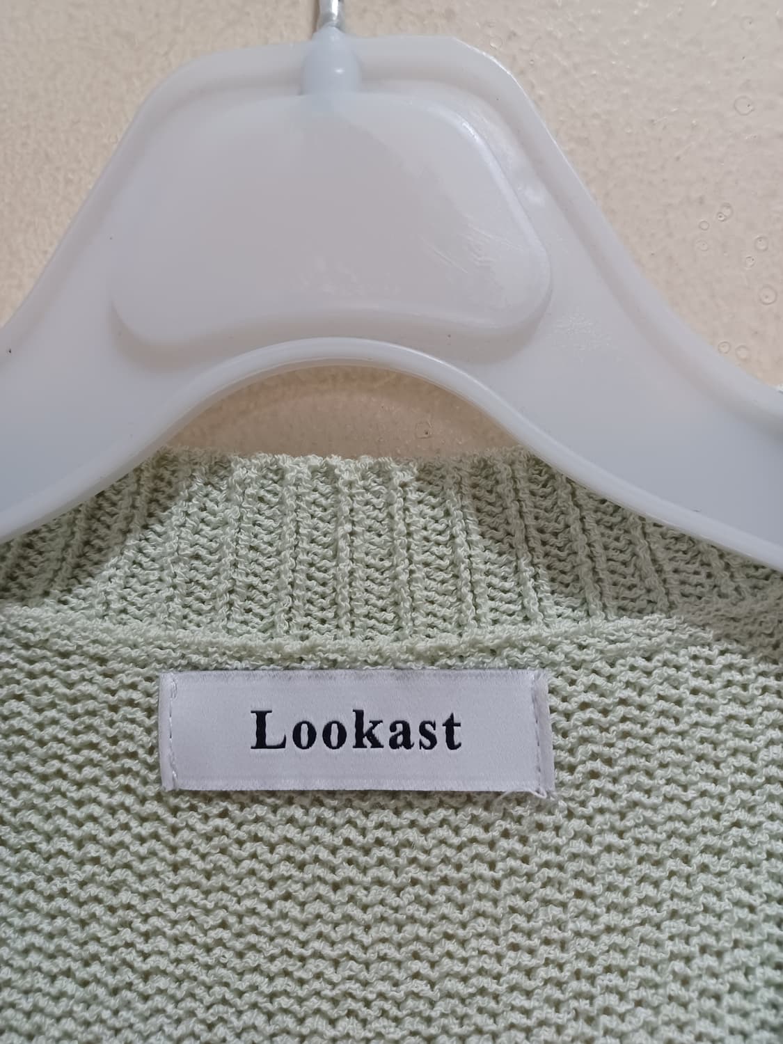 LOOKAST 룩캐스트 연두색 니트 가디건  상품이미지3
