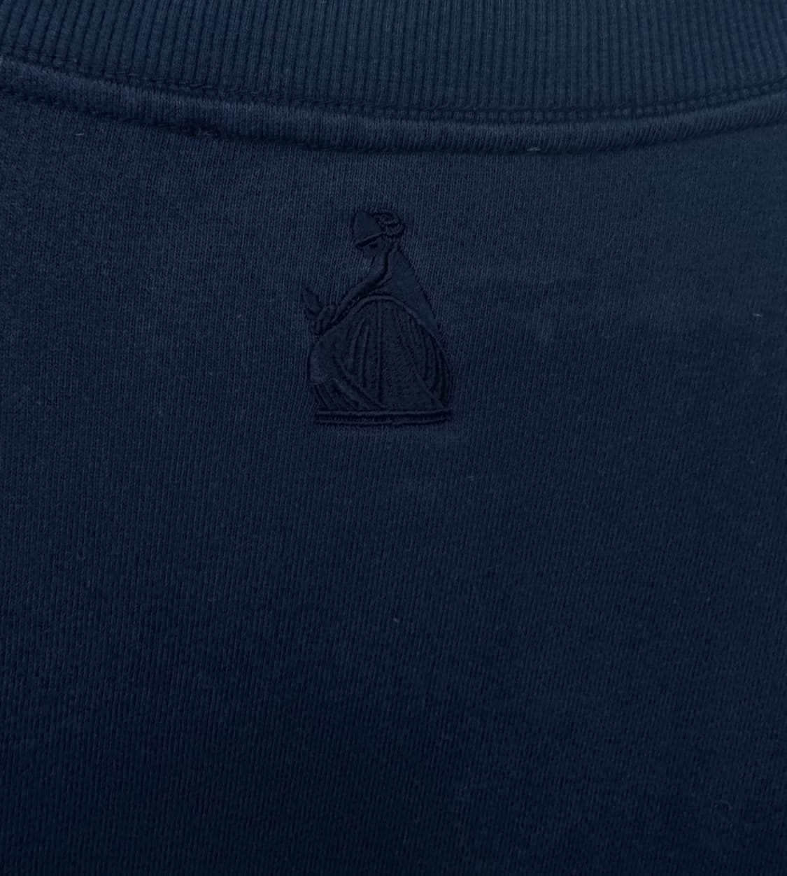 LANVIN 랑방 LANVIN 로고 자수 네이비 스웻셔츠 M 상품이미지5