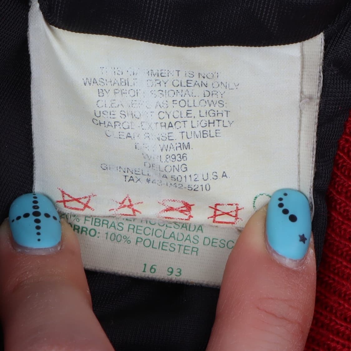 90s DeLong X NFL 포티 나이너스 레더 바시티 자켓 상품이미지9