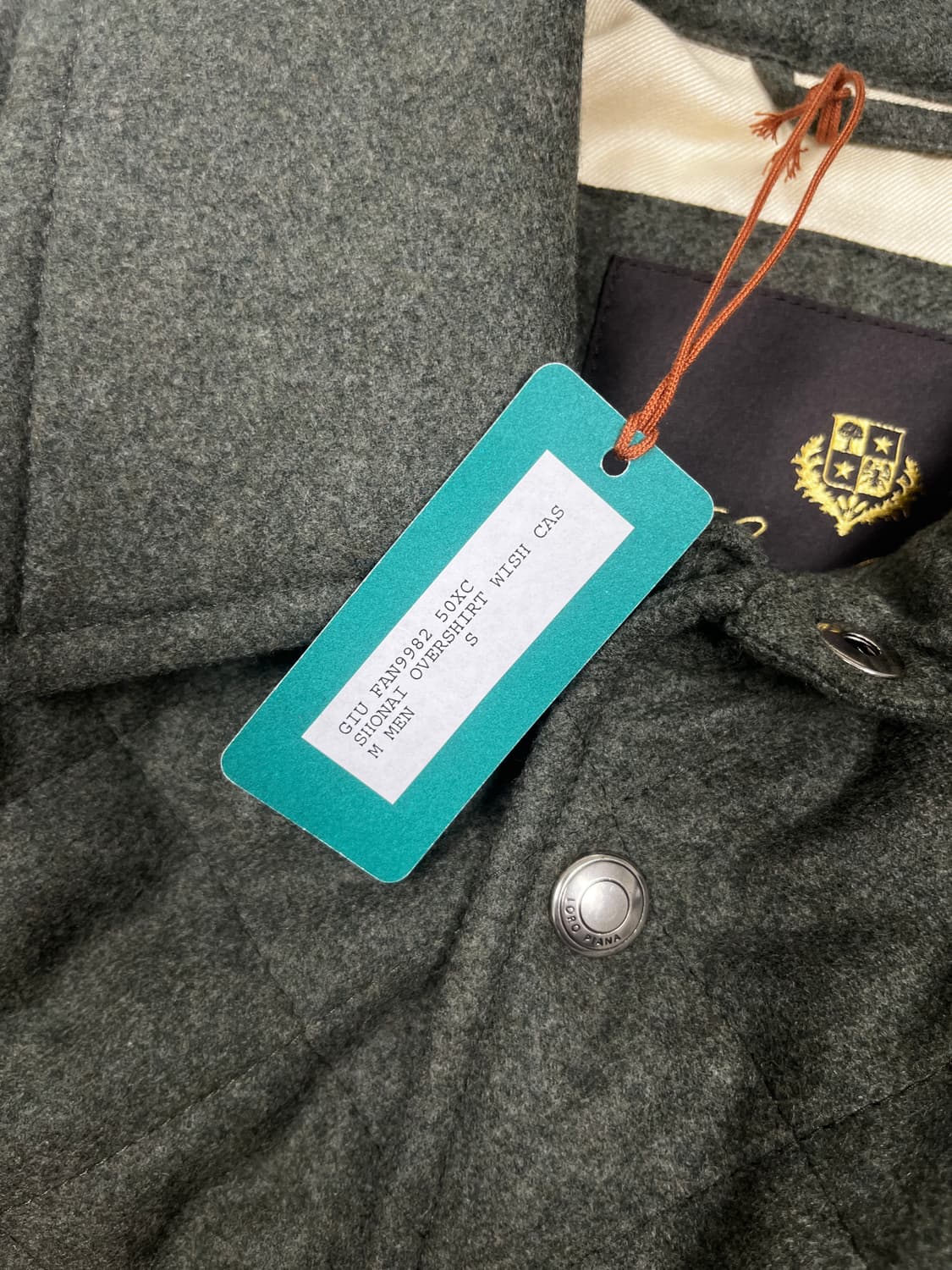 로로피아나 울 패딩자켓 s(100-105)사이즈 (새상품) 상품이미지3