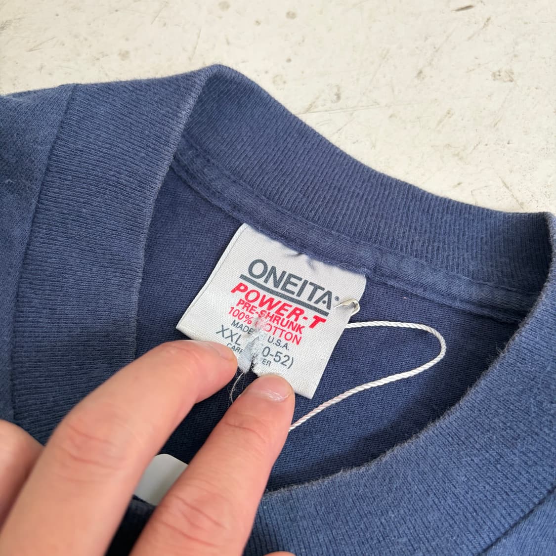 90s USA Esprit Sport 빈티지 싱글스티치 반팔티 2XL 상품이미지6