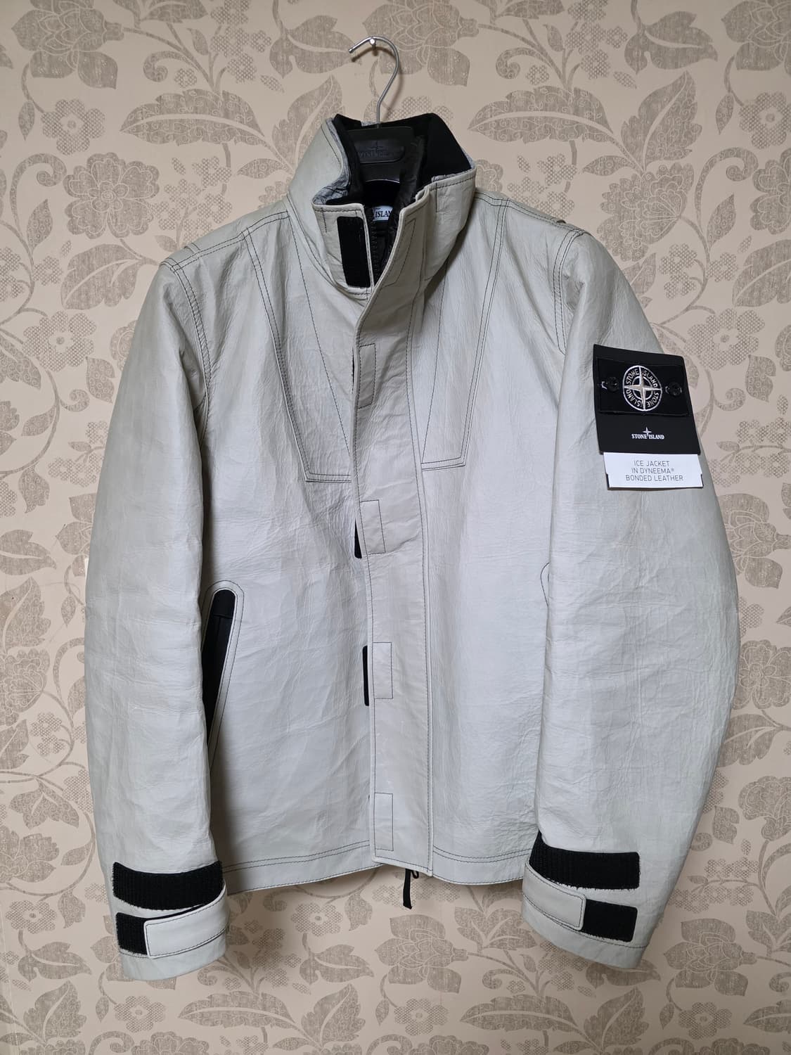 스톤아일랜드 가죽 레더 아이스자켓 상품이미지1