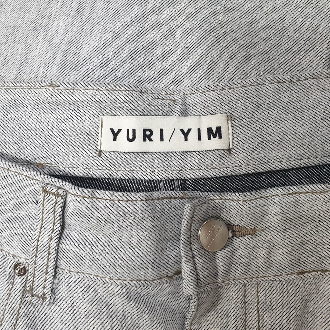 YURIYIM 유리임 와이드 데님 팬츠 L 상품이미지5