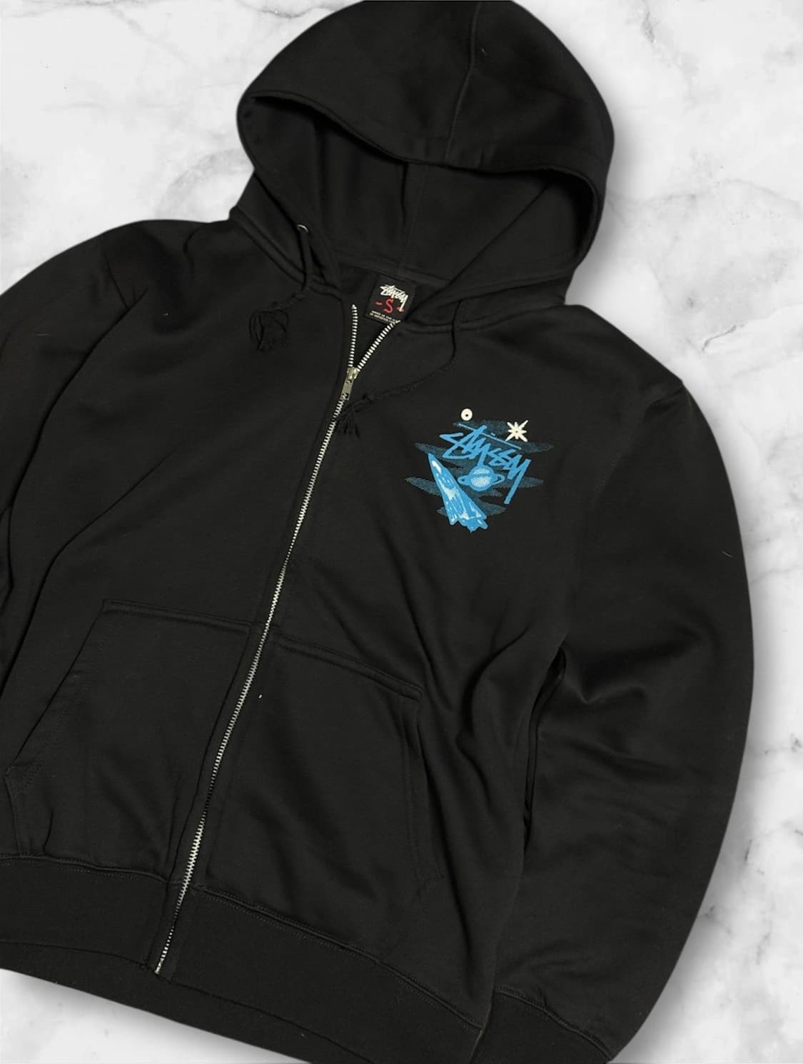 스투시 00s 우주인 후드집업 ⭐️Rare 상품이미지3