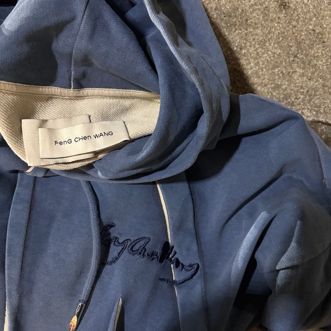 펑첸왕 플리티드 & 프린티드 후드 상품이미지7