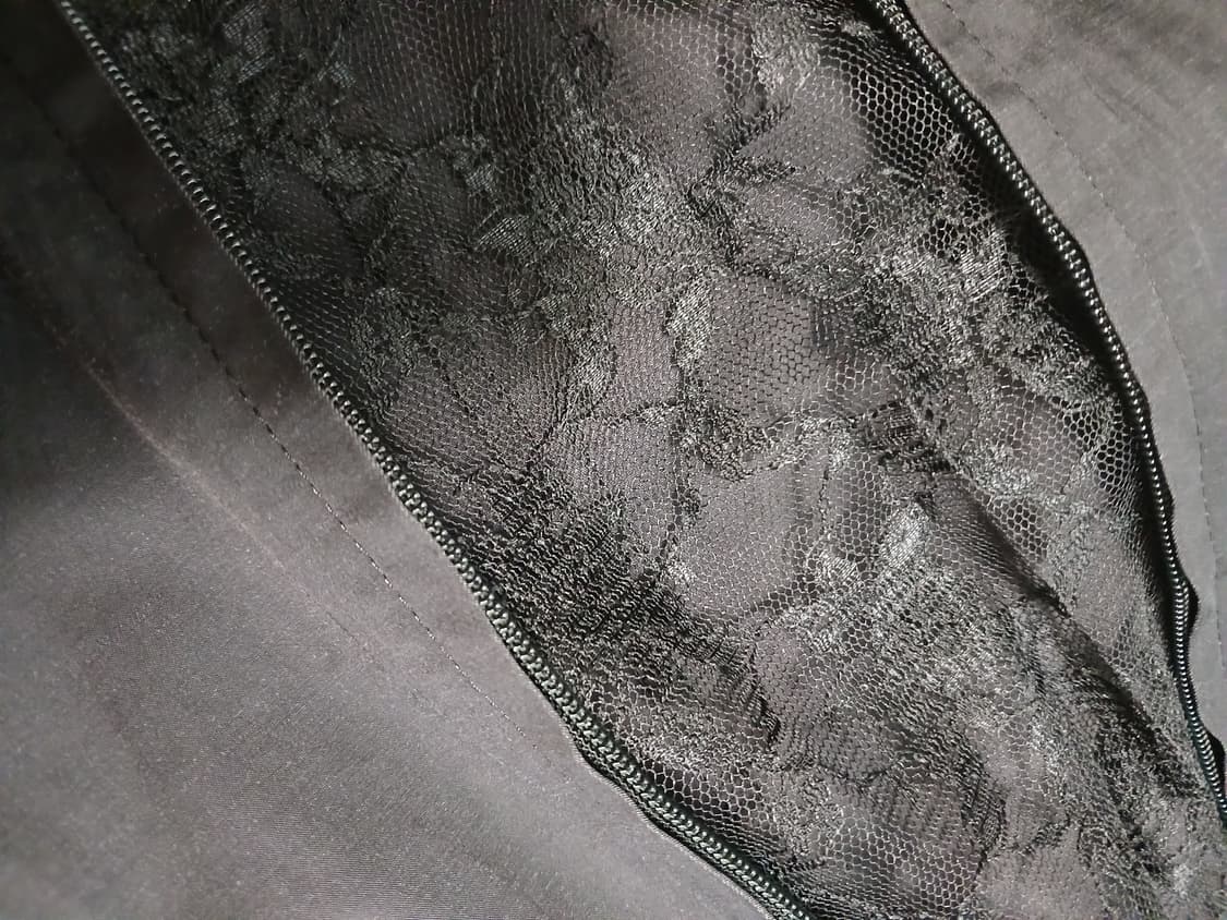 Sensounco 레이스 블랙 팬츠 상품이미지2