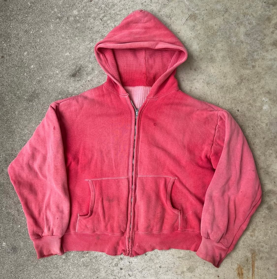 Warehouse&Co 써멀 후드집업 상품이미지1