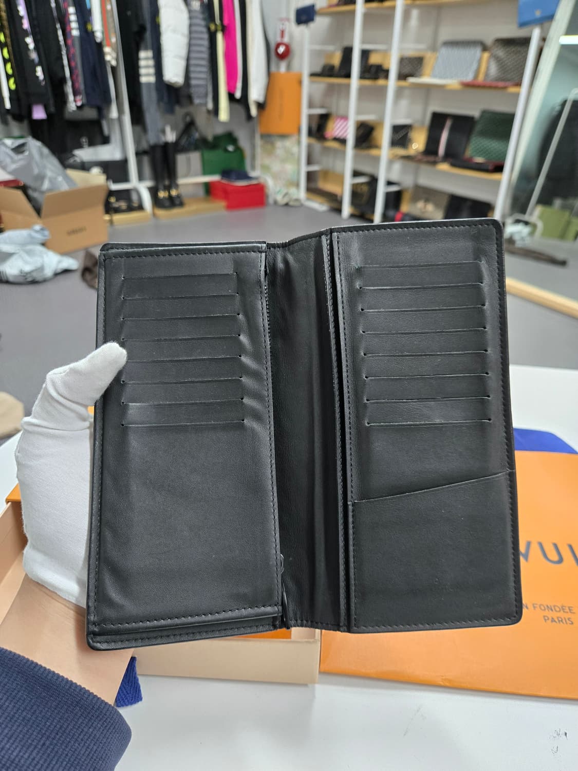 [A급컨디션] 루이비통 쉐도우 장지갑 상품이미지5