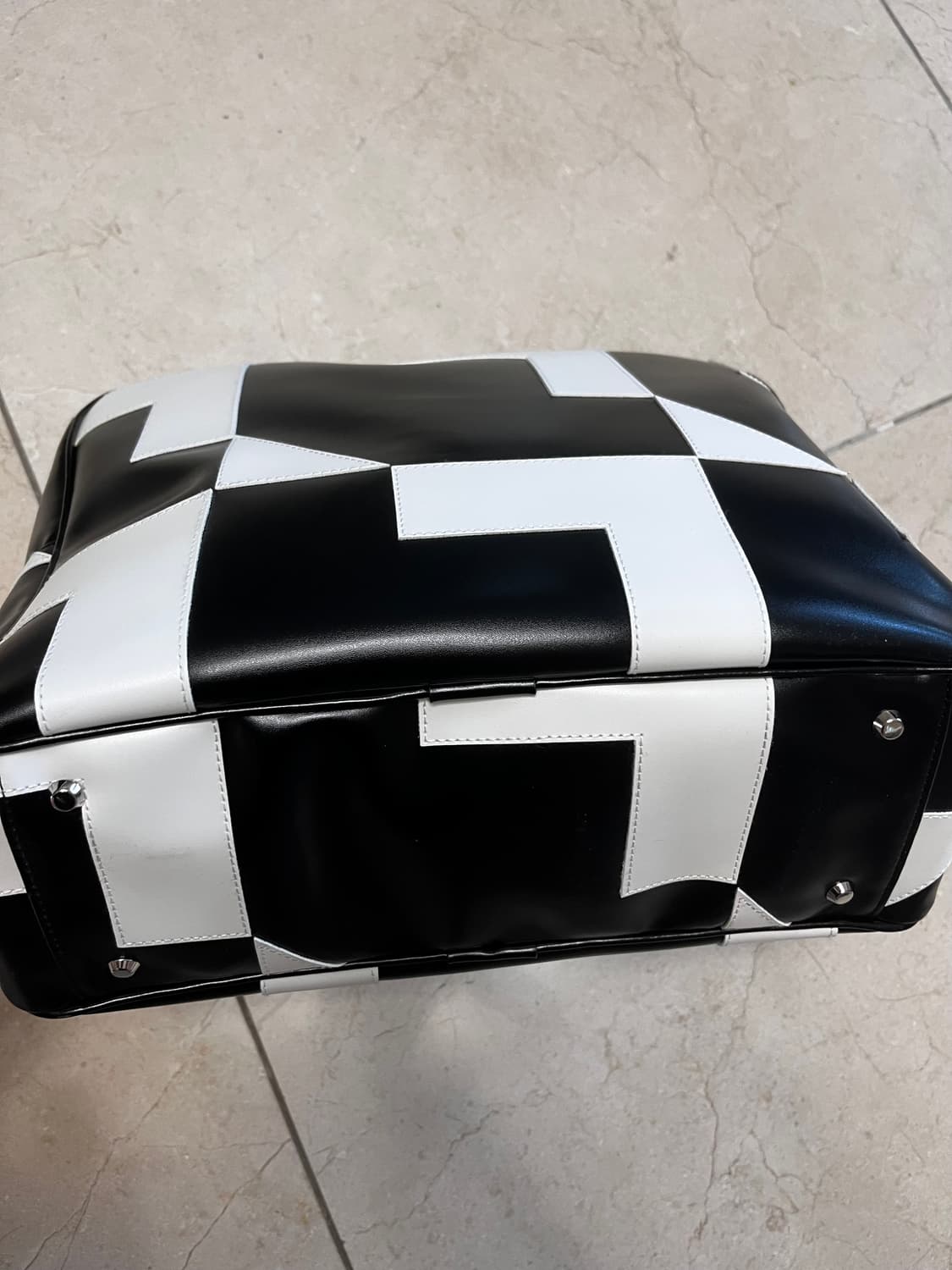 꼼데가르송 기하학 패턴 토트백 (리미티드 제품) 상품이미지5