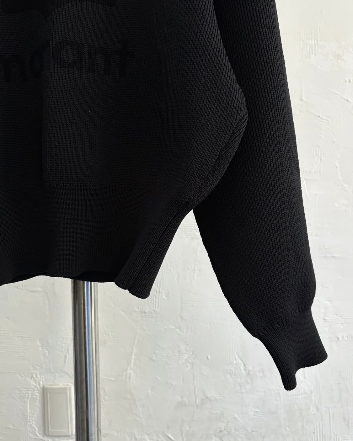 Isabel Marant 이자벨마랑 블랙 아일러 로고 니트 상품이미지4