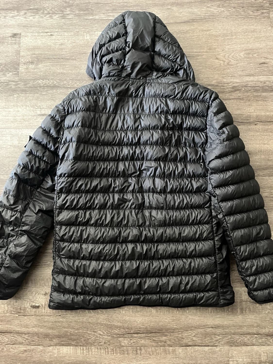 2XL 스톤아일랜드 마이크로얀 가먼트다이드 룸우븐 경량패딩 상품이미지6