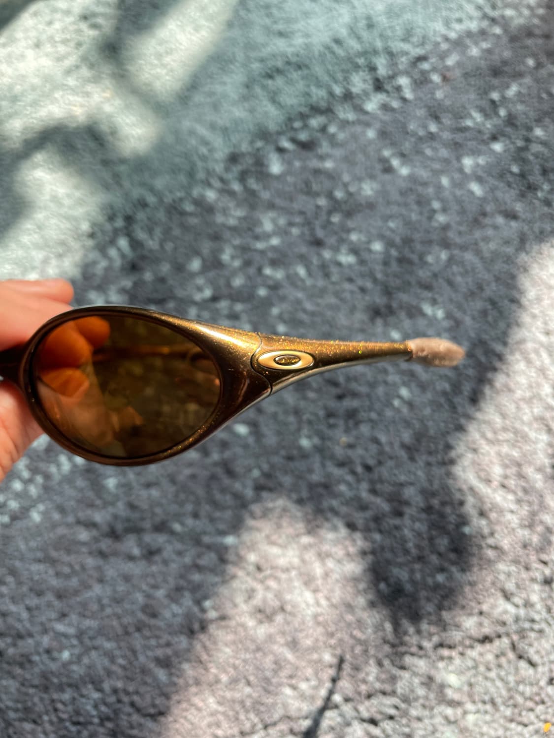 오클리 아이자켓1.0 블랙골드 골드이리듐 상품이미지9