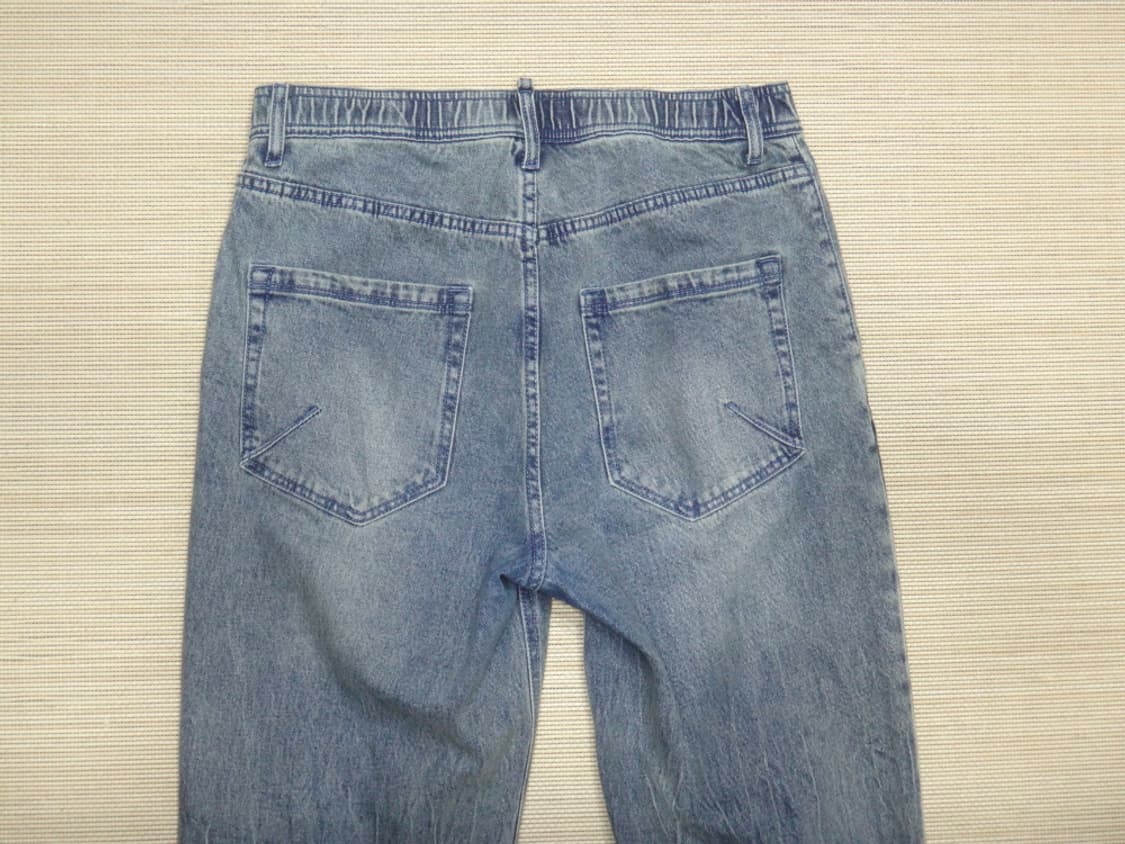 (30-31) series BAGGY 워싱 밴딩 데님 팬츠 상품이미지5