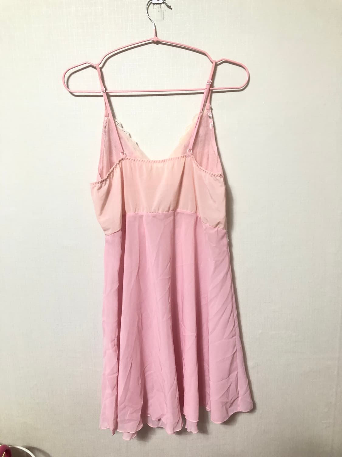 Pink Lace Embroidered Slip  상품이미지5